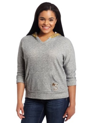 Southpole-Juniors-Plus-Size-Sequins-Hoody-Pullover-Sweater-Slate-Heater-Gray-2X-0