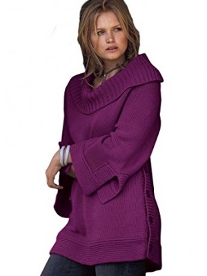 Taillissime-Womens-Plus-Size-Side-Button-Sweater-Boysenberry2224-0