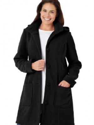 Womens-Plus-Size-Jacket-in-the-coziest-fleece-with-A-line-shape-BLACK18-W-0