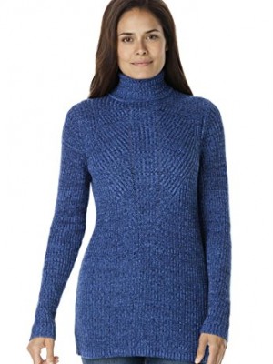 Womens-Plus-Size-Pullover-ribbed-turtleneck-sweater-NAVY-CORNFLOWER-BLUE4X-0